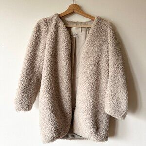 Aritzia Wilfred Teddy Bear Shearling Coat (S)
